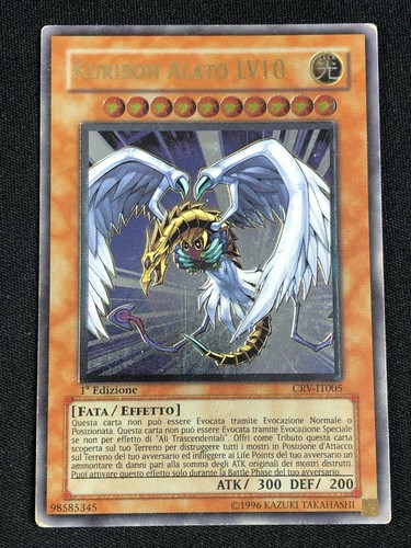 YUGIOH KURIBOH ALATA LV10 CRV-IT005 1° ULTIMATE MP ITALIANO