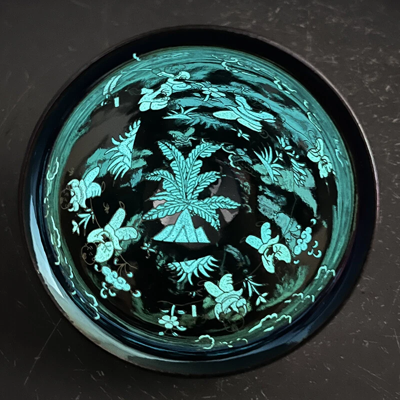 5.2 "Antigua Dinastía China" Dinastía Canción Colorida Banda de Luz Brillo Nocturno Taza de Té Foto 4 de 4