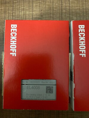 (EL4008) Beckhoff 8-Channel Analog Output EtherCAT Terminal (EL4008)