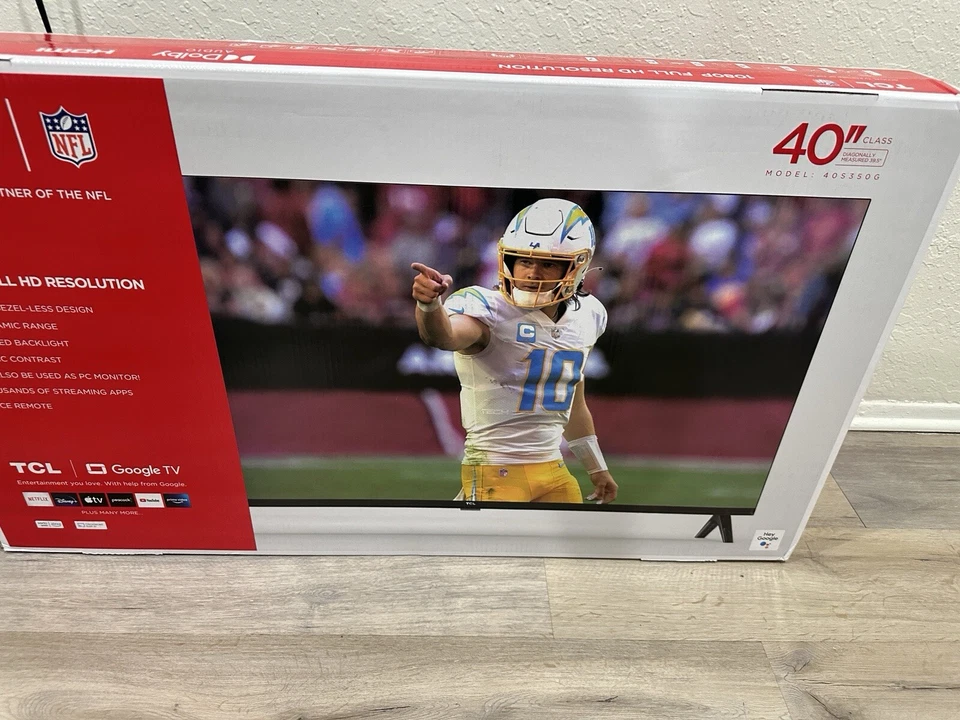 TCL 40" S Class 1080p FHD HDR LED Smart TV w/ Google TV - Image 2 of 2