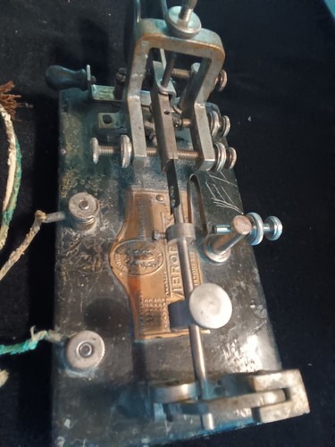 Antique Vibroplex #94888 Telegraph Key - Photo 9/14