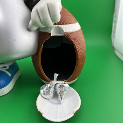 Vintage Hersheys Kisses Football Candy Kiss Dispenser 1999