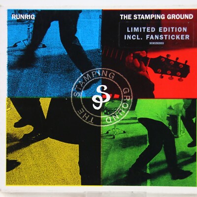 Music Musik Album CD Runrig   The Stamping Ground Limited Edition Gut