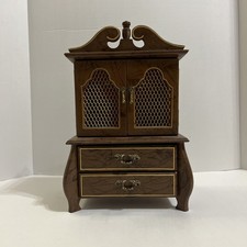 Vintage aPrice Import Japan Musical Jewelry Box Dresser Box Tested works