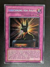 Abrechnung von Anubis DCR-DE105 Secret Rare Deutsch EX Yugioh