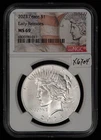 2023 $1 Silver Peace Dollar - Early Release - NGC MS 69 - SKU-X6704