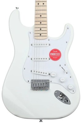Squier Sonic Stratocaster HT Electric Guitar - Arctic White