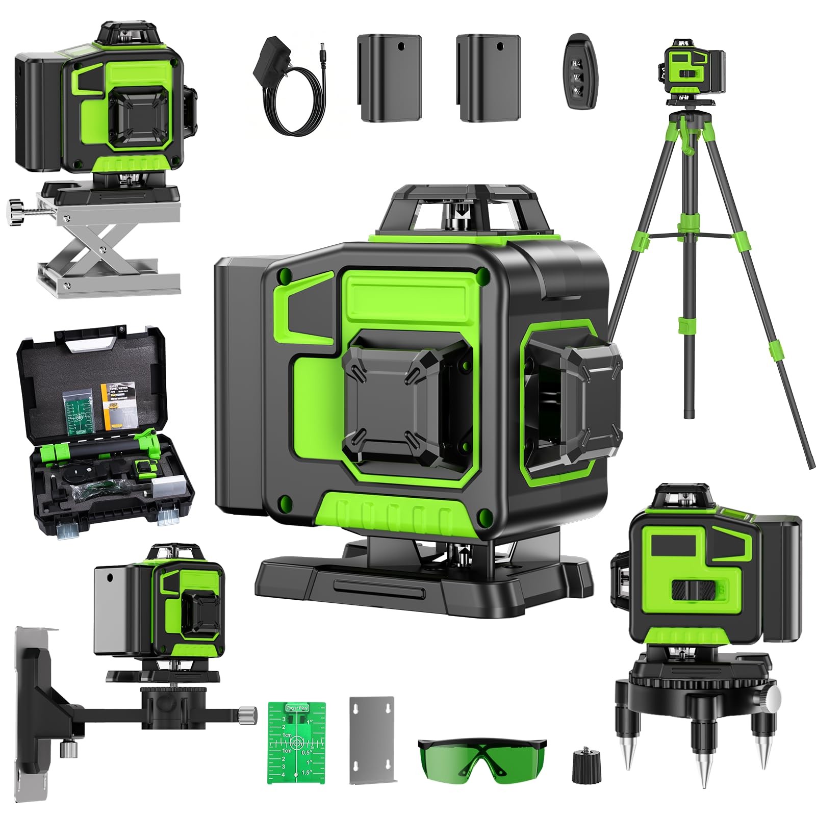 Livella Laser Autolivellante 16 Linee 4 X 360 °Livello Laser Autolivellante