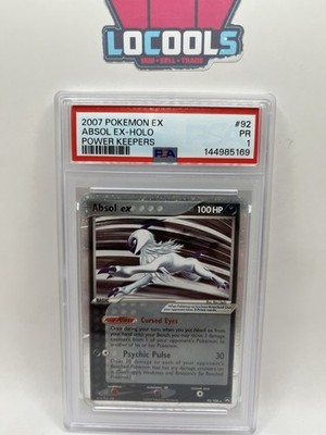 2007 Pokemon Absol EX Power Keepers 92/108 Holo PSA 1 | eBay