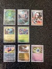 lot de 113 cartes pokemon ev10.5 ( flamme blanche & foudre noire )
