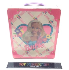 Vintage 1996 Mattel BARBIE FASHION DOLL CARRYING CASE Case Only