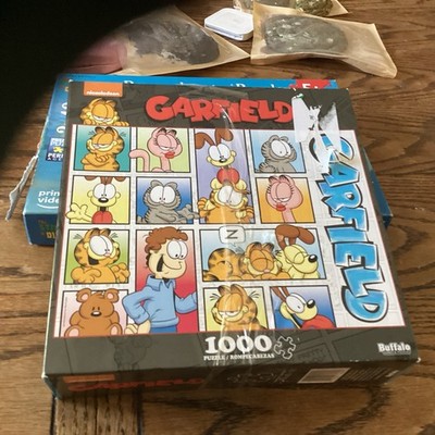 Garfield Collage 1000 P Puzzle Buffalo Games Odie Jon Comic S2