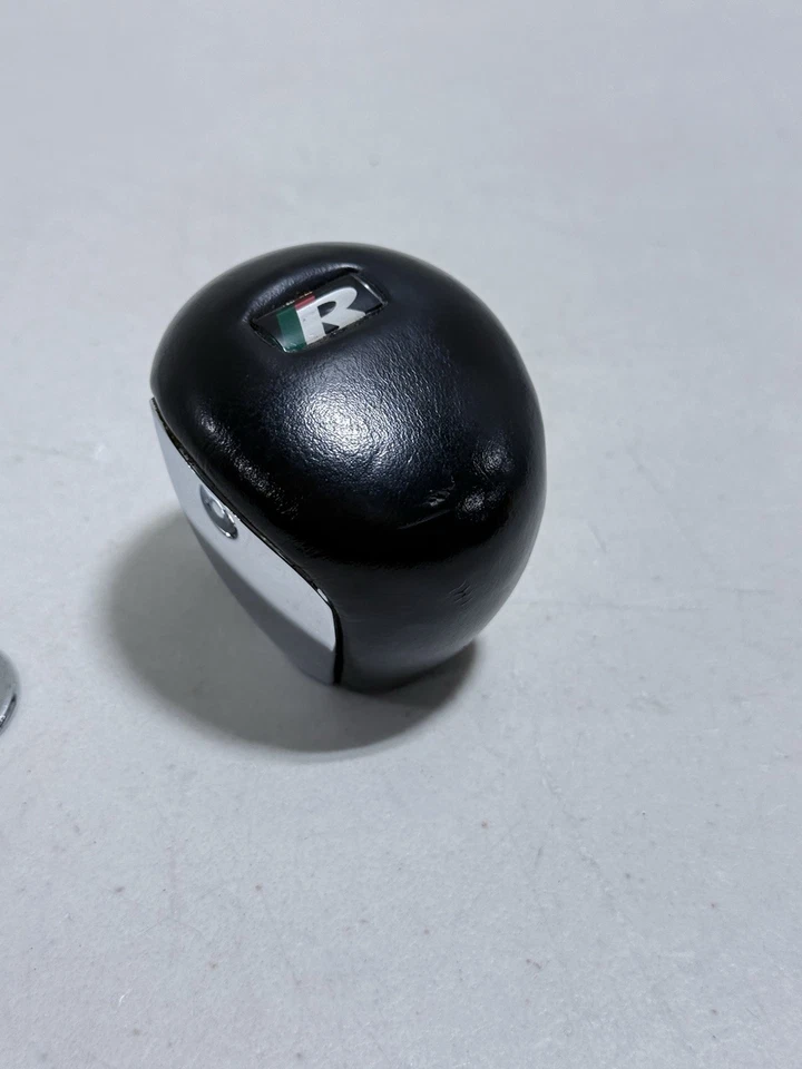 07-09 JAGUAR XKR X150 PERILLA DE CAMBIO PERILLA DE CAMBIO CROMO CUERO NEGRO #3579 Foto 4 de 4