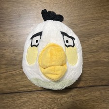Angry Birds Matilda 8" Plush White Bird Rovio 2010 Commonwealth Stuffed Animal