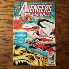 Avengers West Coast #79 1992 Marvel Comics Doctor Strange Night Shift