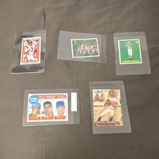 Topps Pro Set Panini NFL MLB Card Lot 5 Esiason Pease Darwin Miller Dean