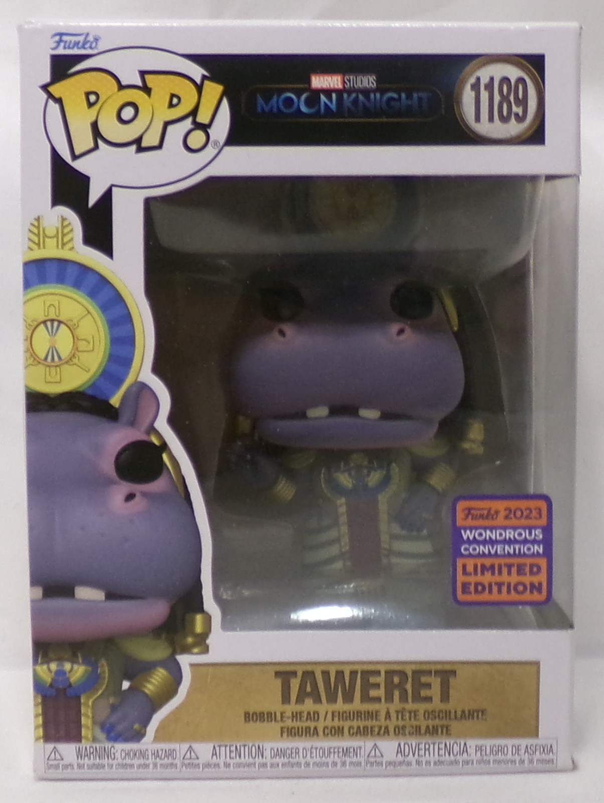 Funko Pop! 1189 Taweret Moon Knight Figura De Vinilo Marvel Exclusive