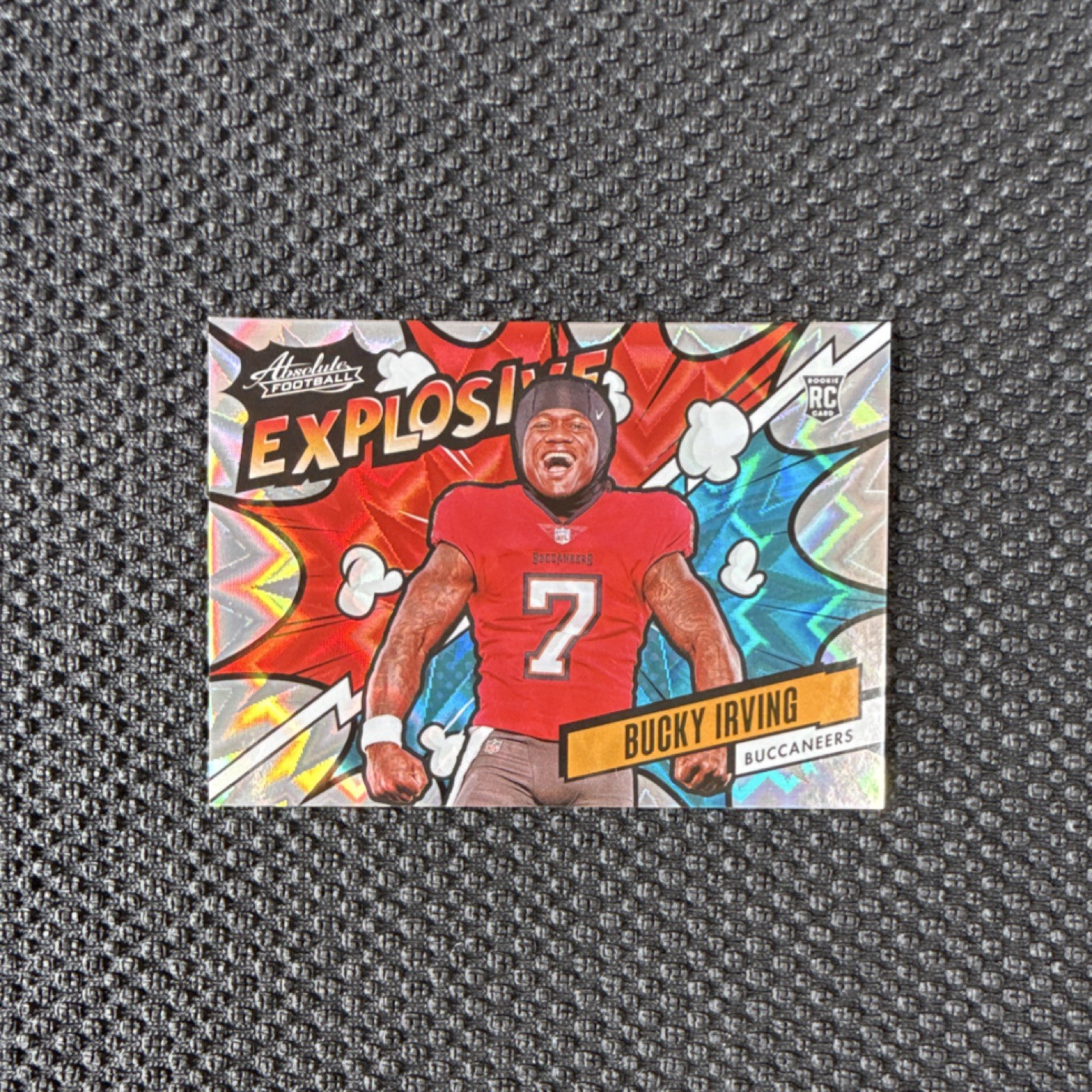2024 Panini Absolute Explosive Rookie Insert Bucky Irving #EX-BIG Buccaneers