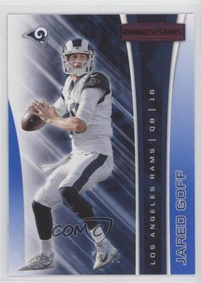 2017 Panini Rookies & Stars Red & Blue /25 Jared Goff #8 fl4