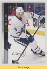 2020-21 Upper Deck French Justin Holl #418 READ 0e3