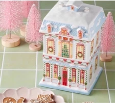 Lenox Spice Village Porcelain Christmas Cookie Jar 2025 - New In Box