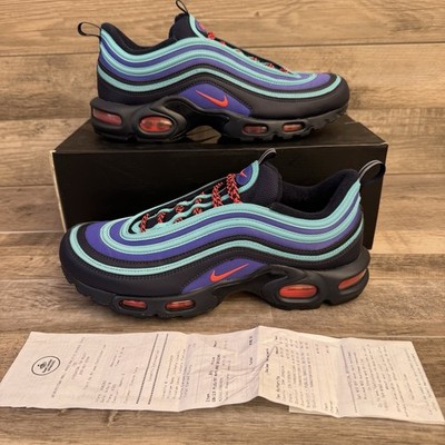 Nike Air Max Plus/97 Discover Your Air AV7936-400 Sz 9.5 OG Box+Receipt