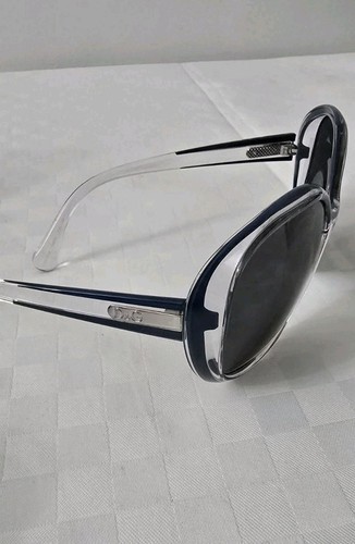 D&G Dolce And Gabbana Women's Round Sunglasses 8090 Blue NEW - Picture 7 of 12