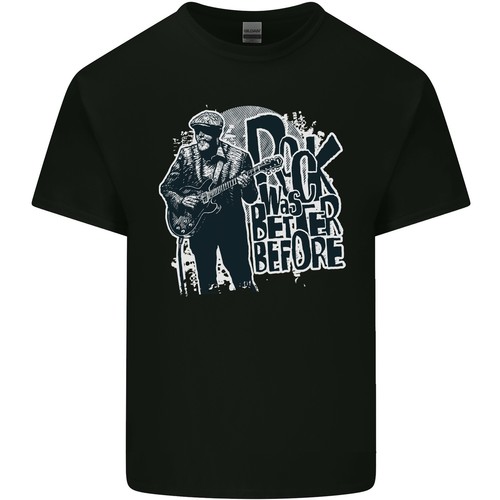 Un mignon petit chat joue de la guitare électrique' T-shirt Homme Un mignon petit chat joue de la guitare électrique' T-shirt Homme