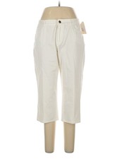 NWT Snap Women Ivory Casual Pants 12 Petites