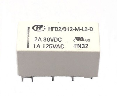 HFD2-012-M-L2-D 12V Coil Bistable Latching Relay Replace HFD2-012-M-L2