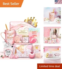 Funny 'Not A Day Over Fabulous' Mug Gift Set - Perfect for Milestone Birthdays