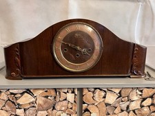 Fleck mechanische Kaminuhr aus den 1950ern – 3-fach Gong – mit Schlüssel