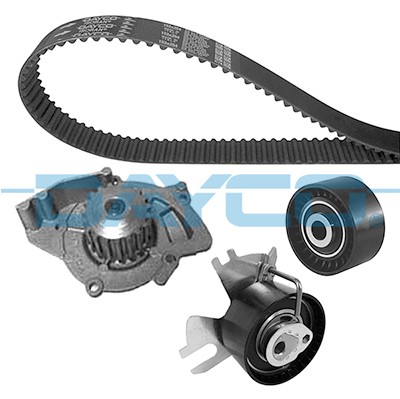 Wasserpumpe + Zahnriemensatz FÜR Peugeot Expert Tepee (VF3X ) - Dayco KTBWP4550-image