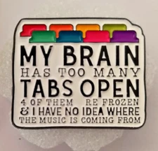 FUNNY SAYING ENAMEL PIN-SHIP ALL THE PINS YOU BUY FOR $4.99-VISIT OUR STORE