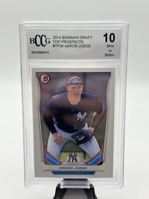 2014 Bowman Draft Top Prospects Aaron Judge #TP39 - Beckett 10 