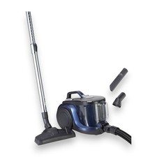 Hanseatic HVBL8506BLMC Bodenstaubsauger Freistehfunktion, beutellos