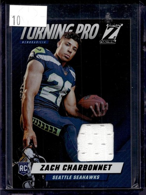 #ad 2023 Panini Zenith #TPM ZCH Zach Charbonnet Turning Pro Memorabilia $2.99
