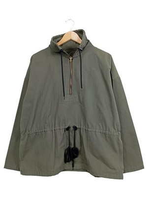 American Apparel Anorak Jacke Damen XS Oliv Baumwolle Outdoor