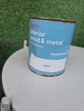 GoodHome  Satin Metal & Wood Paint 750Ml(alberta)