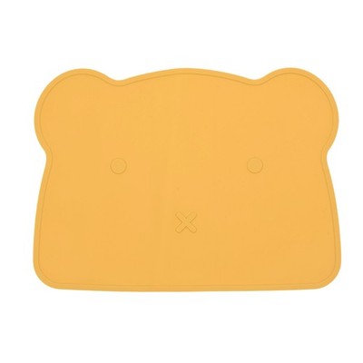 Silicone Pet Feeding Mat Waterproof Dogs Cat Food Mat Feeding Tray Orange