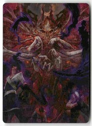 Damnation Art Card 53/54 Duskmourn: House of Horror Art Series