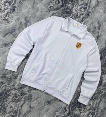 Adidas Porsche Full Zip Track Jacket Men Size S   White