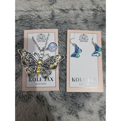 Butterfly Jewelry Gift Set Bundle