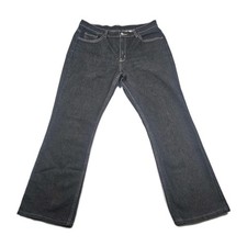 Vintage Levis 515 Boot Cut Lower Rise Black Denim Jeans Size 14 Mis L Excellent