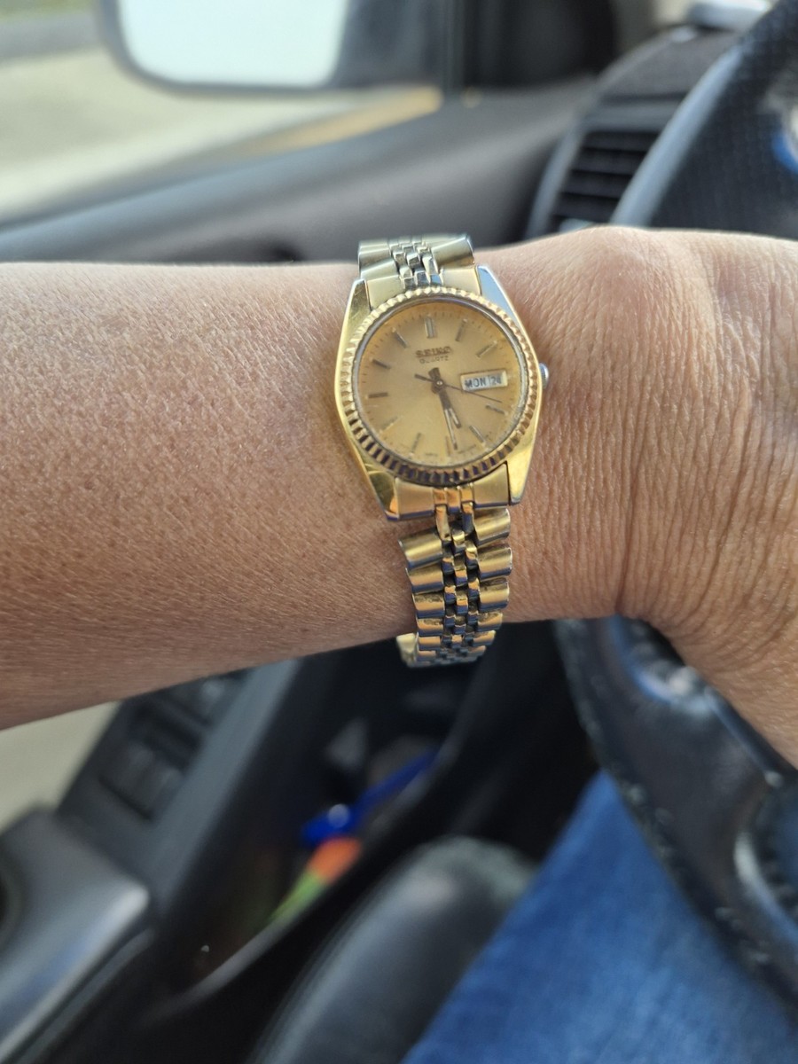Seiko Silver Women's Watch - 7N83-0041 for sale online | eBay