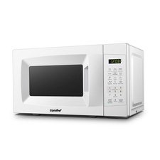 COMFEE' EM720CPL-PM Countertop Microwave Oven, ECO Mode, Sound On/Off, 0.7 cu ft