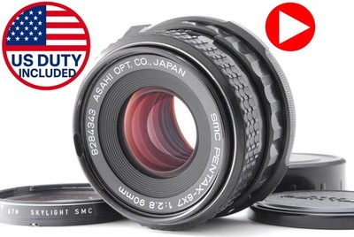 [MINT+ Filter ] SMC PENTAX 6x7 90mm F/2.8 Standard Lens for 67 67II From JAPAN