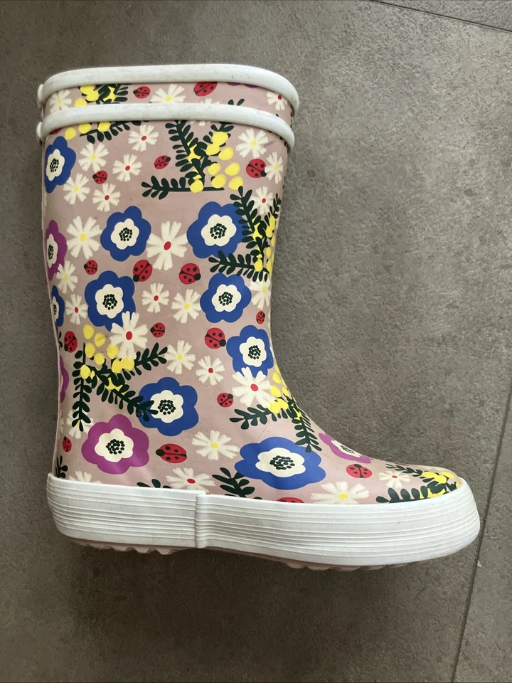 Aigle Lolly Pop Play 2 Gr. 25 Gummistiefel Blumenmuster Flower Power - Bild 3 von 4