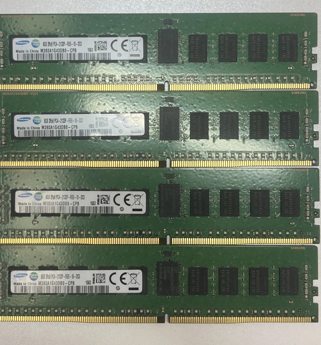 Samsung ECC Network Server Memory 4 Modules for sale | eBay