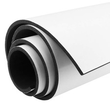 Foam Insulation Neoprene Sheets with Adhesive, 1/4'' Thick X 12'' W X 59'' L Mul